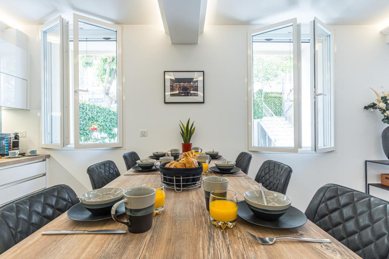 Ferienwohnung Luxury 3 Bdr Garden&Parking - Angels' Garden Nizza Exterior foto