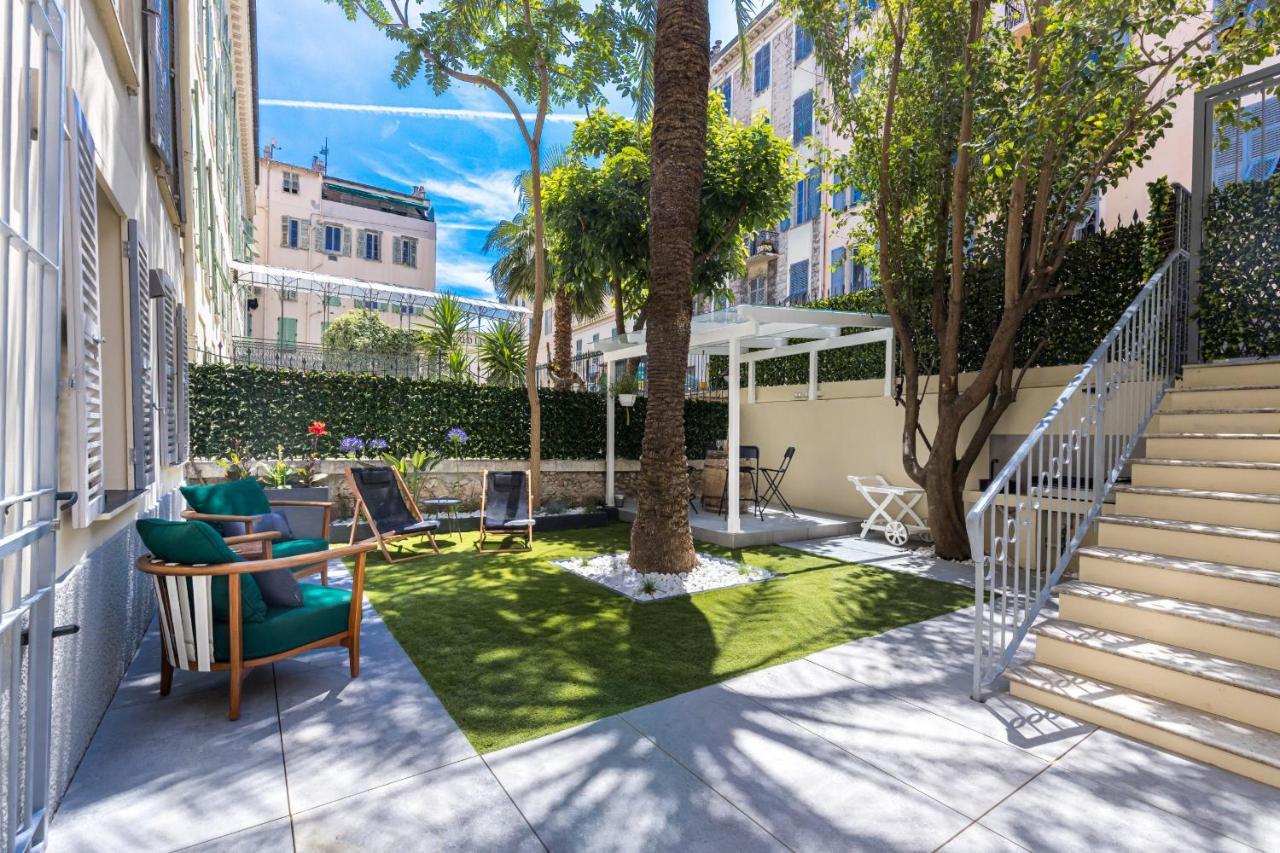 Ferienwohnung Luxury 3 Bdr Garden&Parking - Angels' Garden Nizza Exterior foto