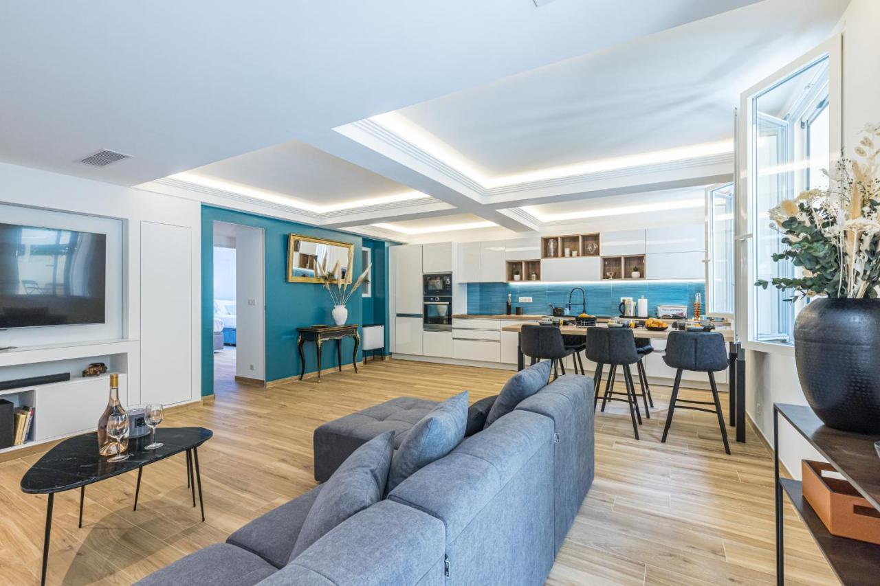 Ferienwohnung Luxury 3 Bdr Garden&Parking - Angels' Garden Nizza Exterior foto